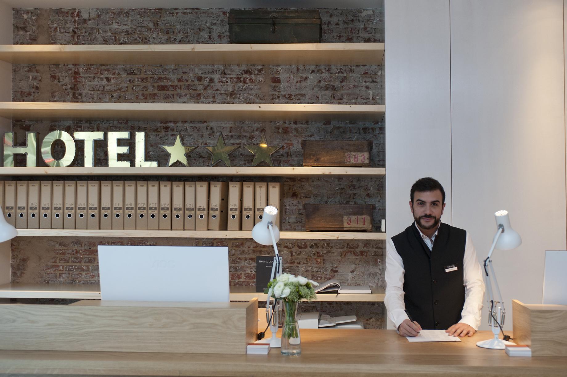 9Hotel Central Brussels Dalaman gambar