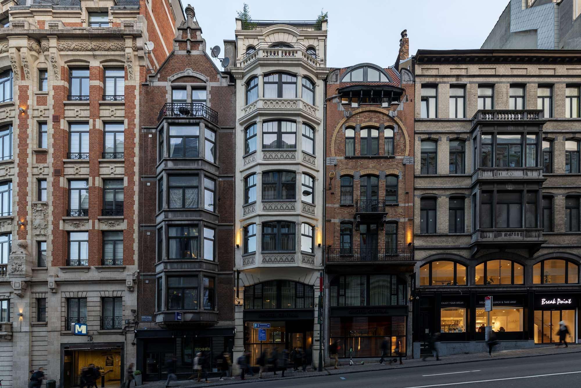 9Hotel Central Brussels Luaran gambar